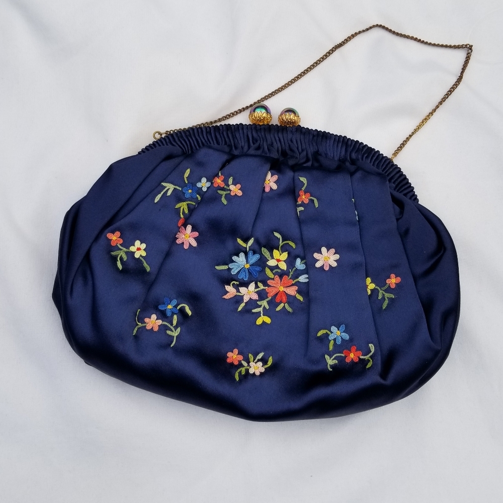 ANTIQUE Mint Lady's Handbag